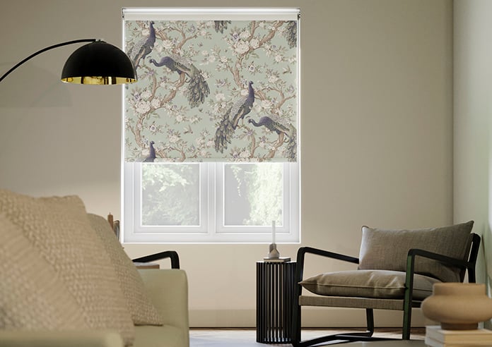 Laura Ashley Belvedere, Duck Egg - Twist&Fit Roller Blind - Image 3